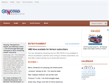 Tablet Screenshot of concordnewsnow.com